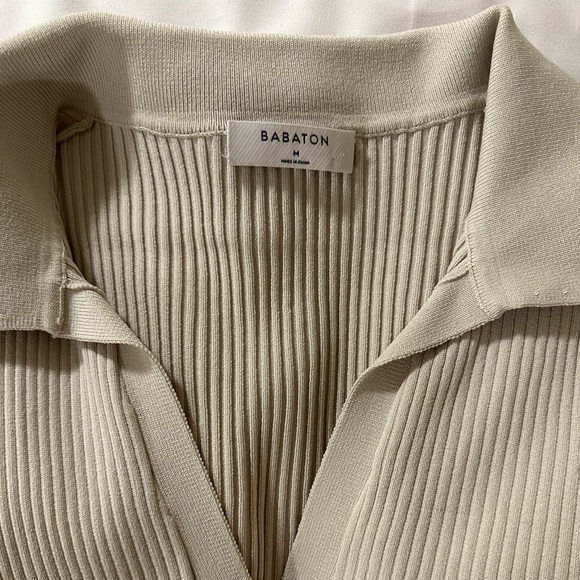 Aritzia Ribbed Shirt - Picture 2 of 2